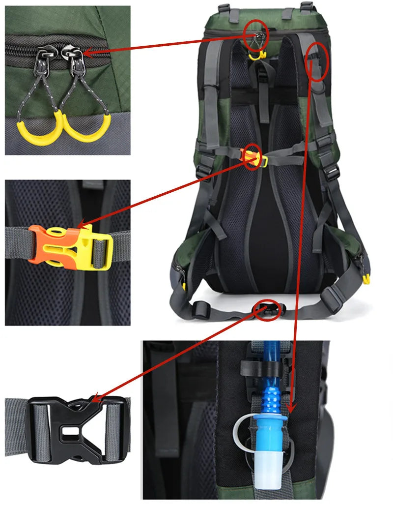 Haven | Outdoor Backpack - Waterproof 60L 4
