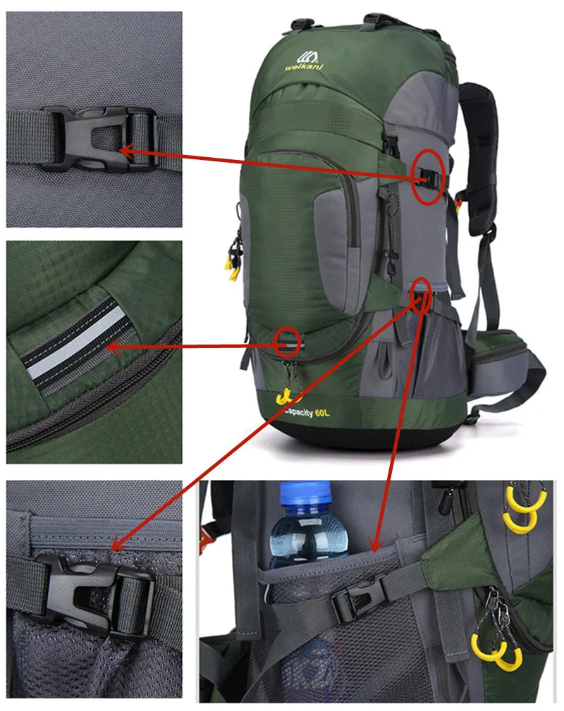 Haven | Outdoor Backpack - Waterproof 60L 5