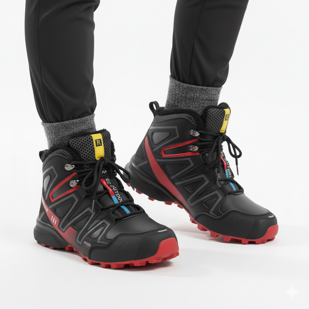 Milo | Men's Winter Walking Shoes - Waterproof, Warm Lined 0