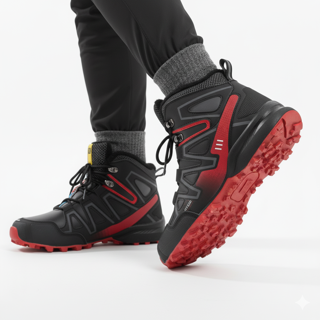 Milo | Men's Winter Walking Shoes - Waterproof, Warm Lined 2