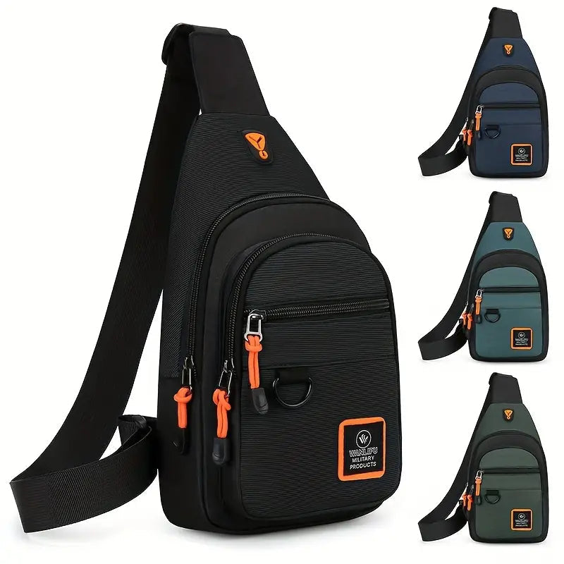 Owen Adventure Shoulder Bag | Durable Nylon, Water-Repellent 7